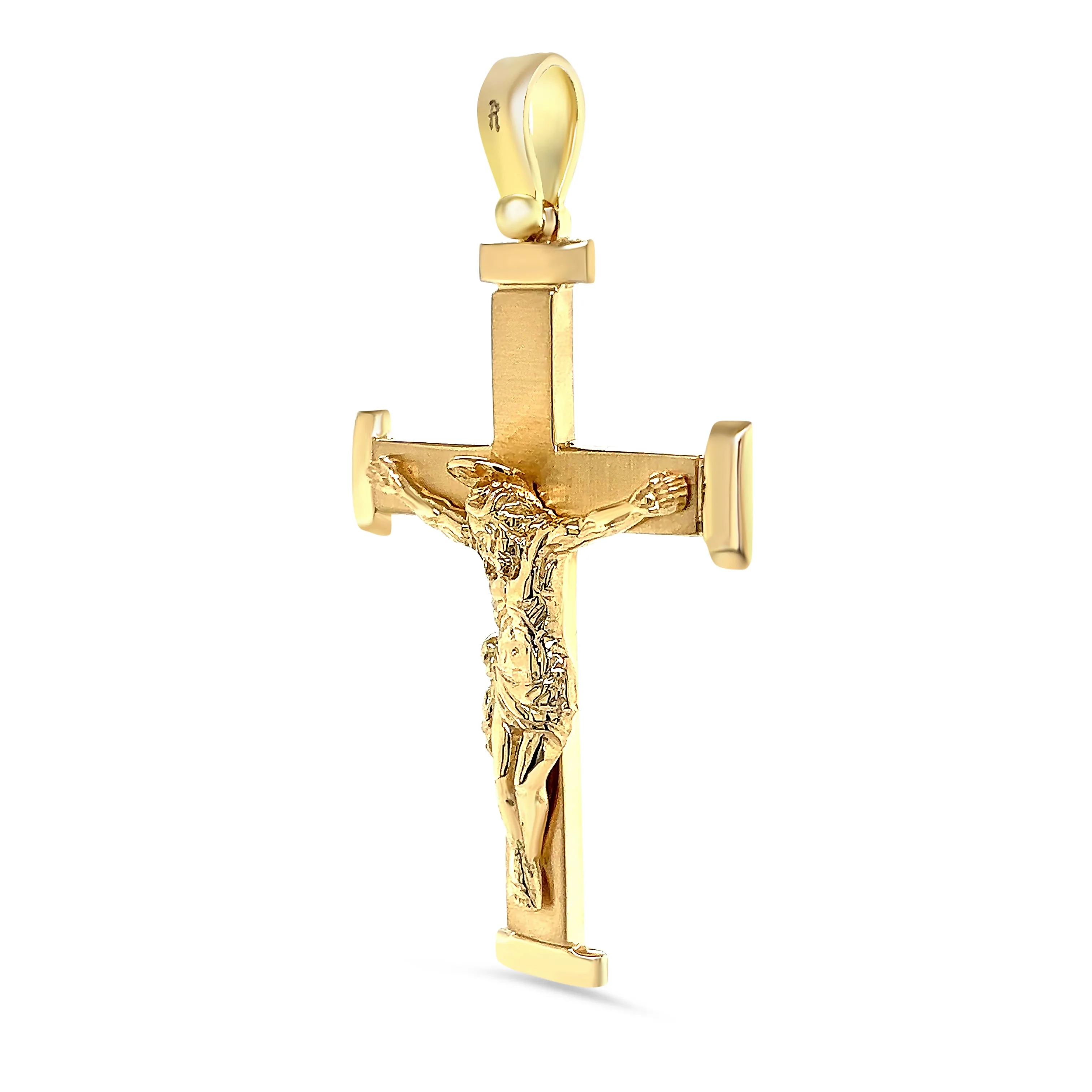 18KT Crucified Jesus Pendant