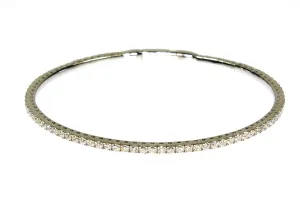 2ctw Diamond Flexible Stackable Bracelet