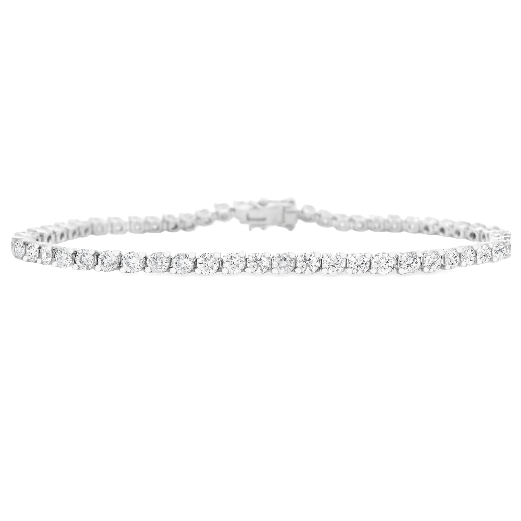 4.52ct Platinum Diamond Bracelet