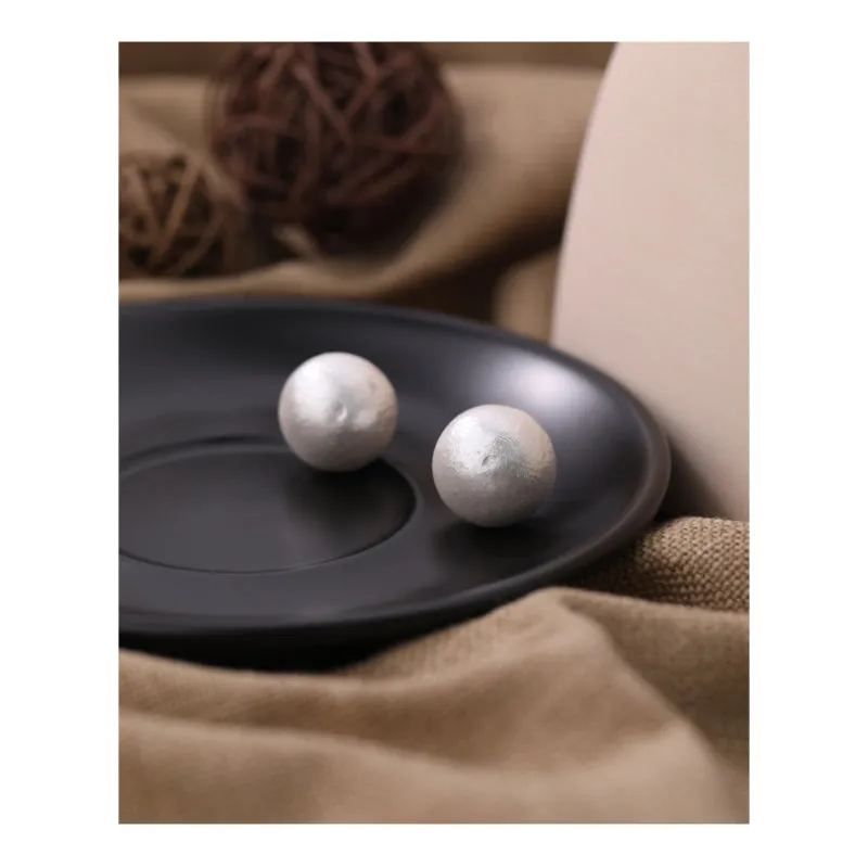 8mm 10mm 12mm 14mm 16mm 18mm 20mm Cotton Pearl Earrings