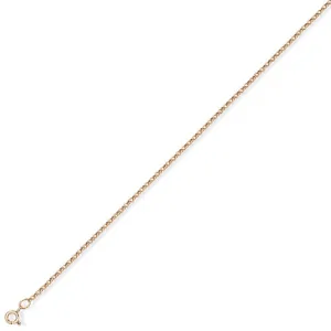 9ct yellow gold belcher link chain 11463