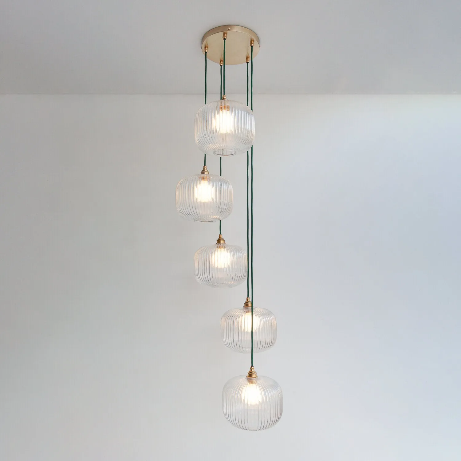 Add-On Custom Five Drop Pendant Light