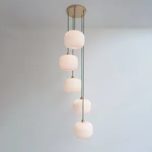 Add-On Custom Five Drop Pendant Light