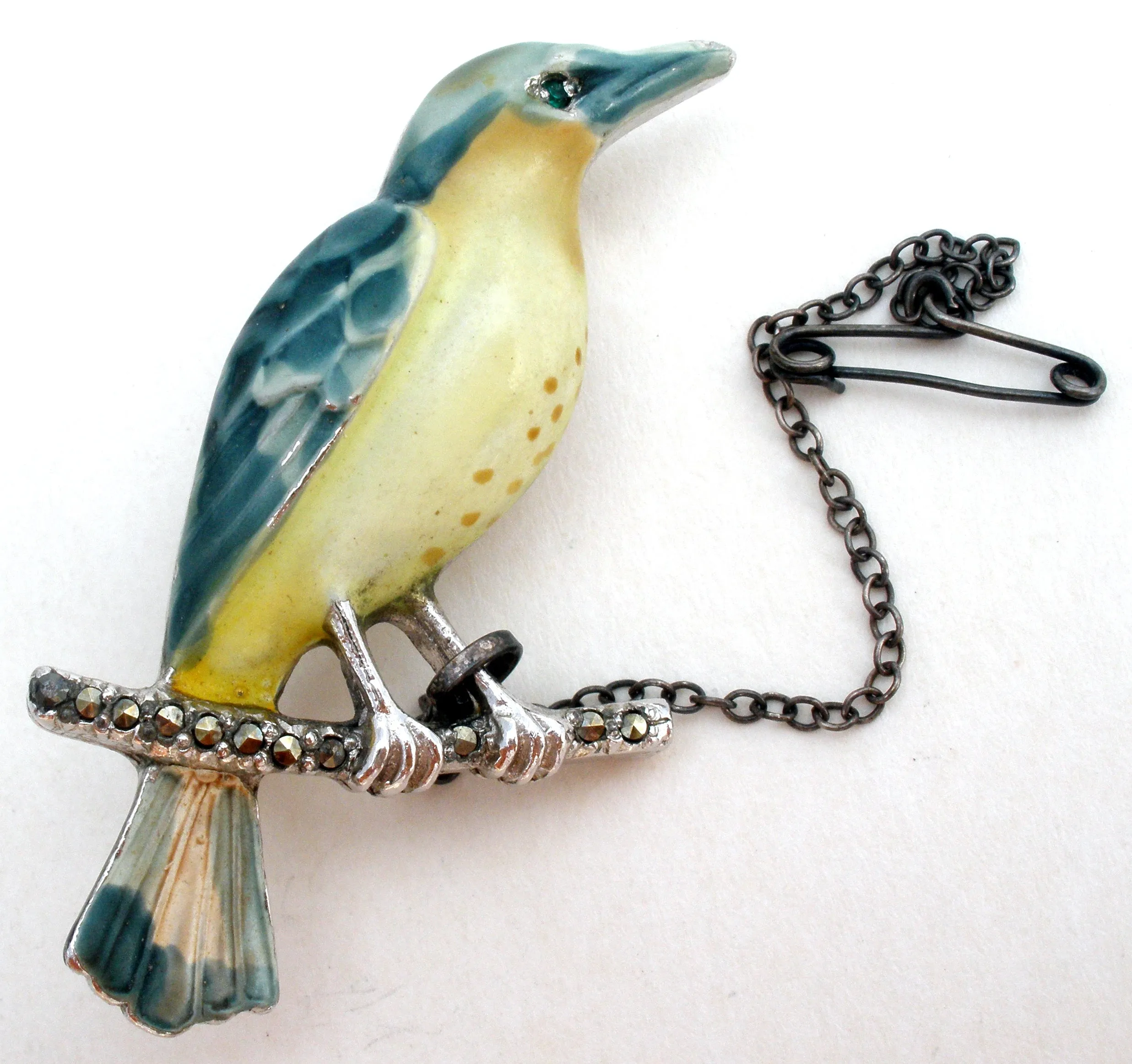 Bluebird Brooch Pin by Bohemian Jewellers Ltd