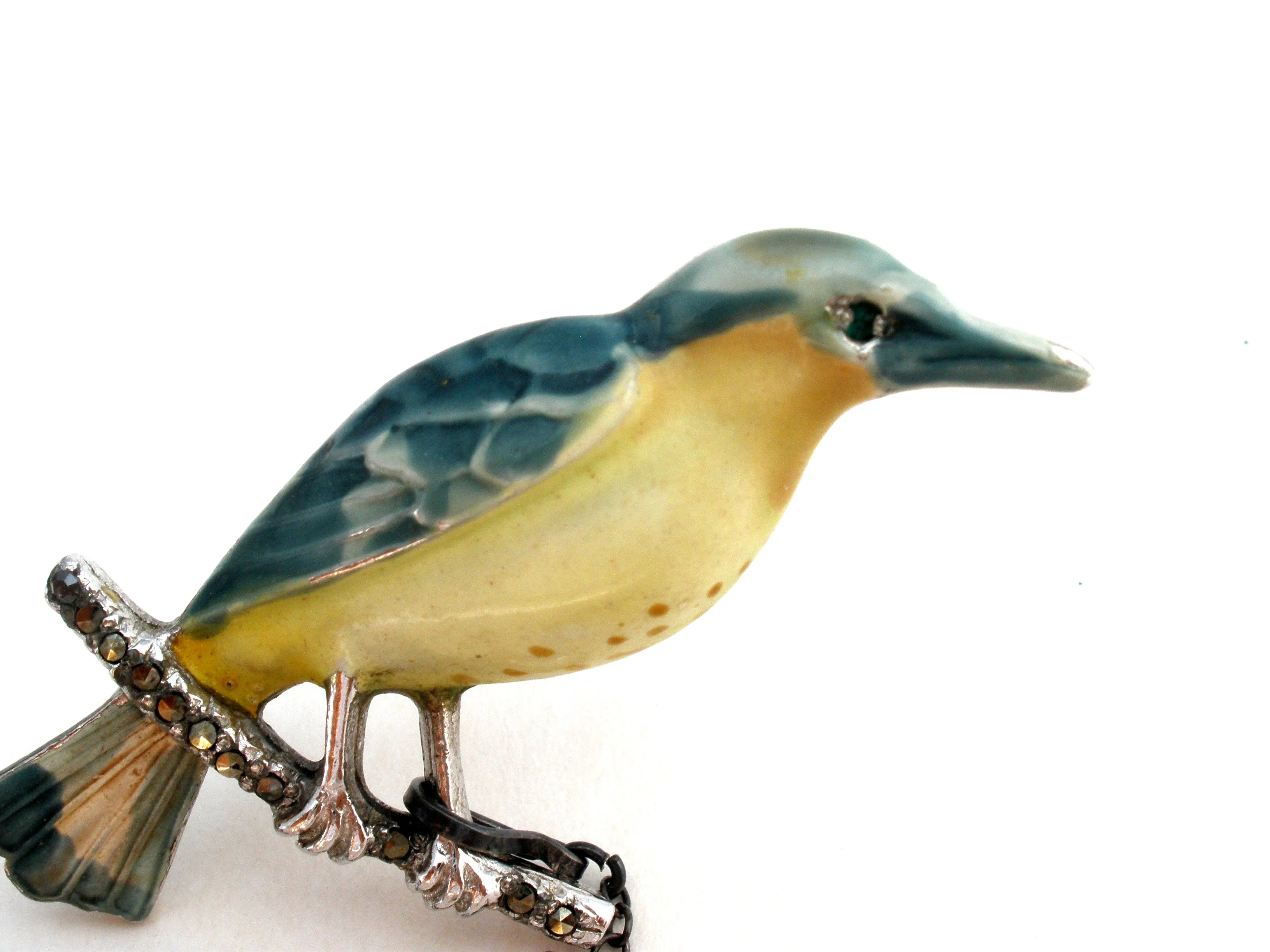 Bluebird Brooch Pin by Bohemian Jewellers Ltd