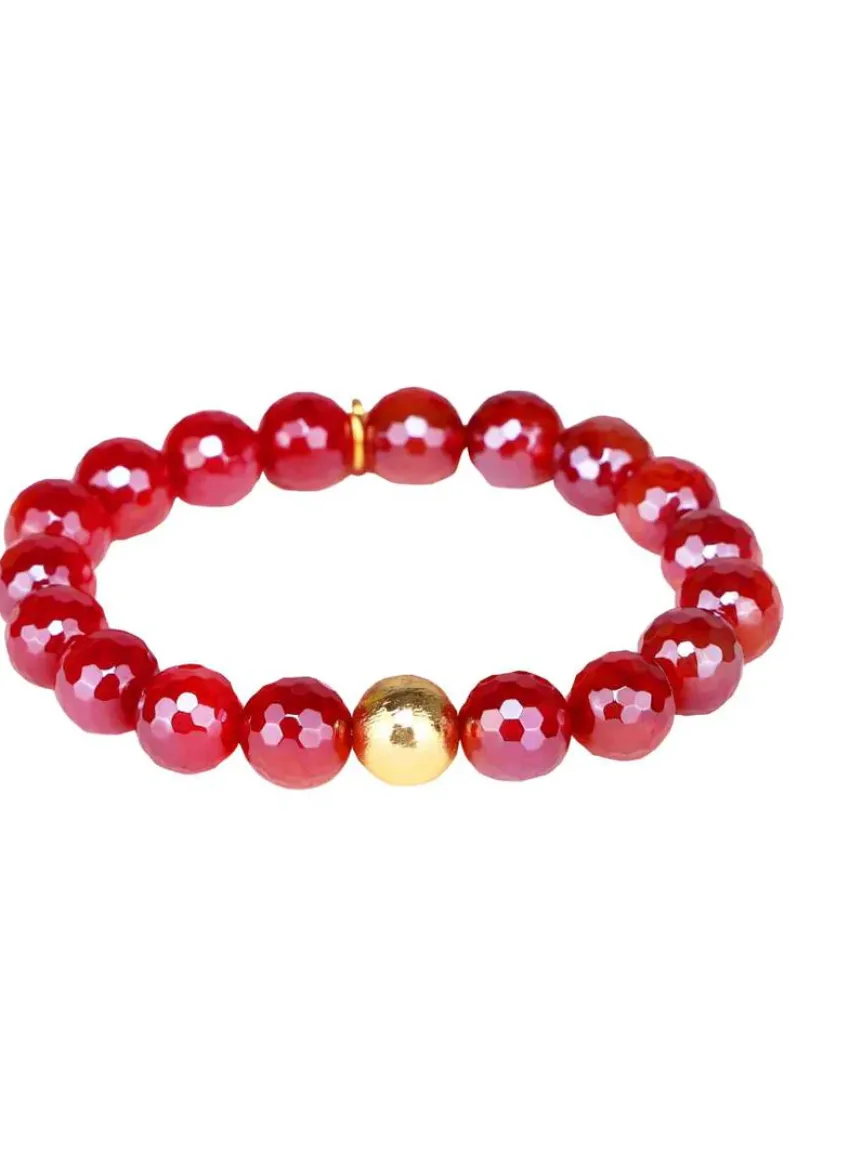 BuDhaGirl Melange Bracelet Scarlet