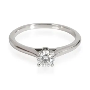 Cartier 1895 Diamond Engagement Ring in Platinum Platinum E VVS2 0.27 CTW