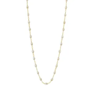 Classic Gigi Opal necklace, Yellow Gold, 16.5"