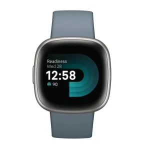 Fitbit FB523SRAG Versa 4 smartwatch, blue/platinum