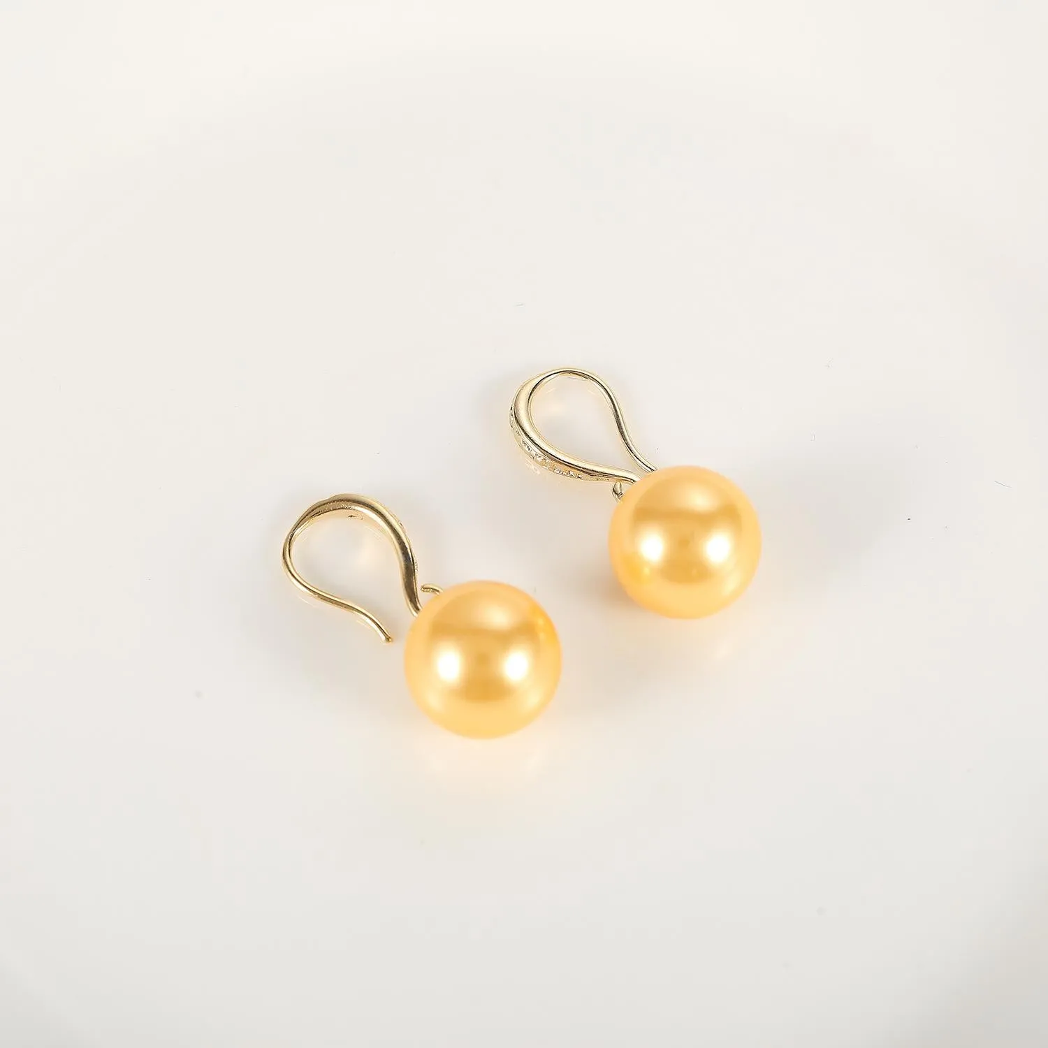 Gold Color Pearl Earrings PEA004