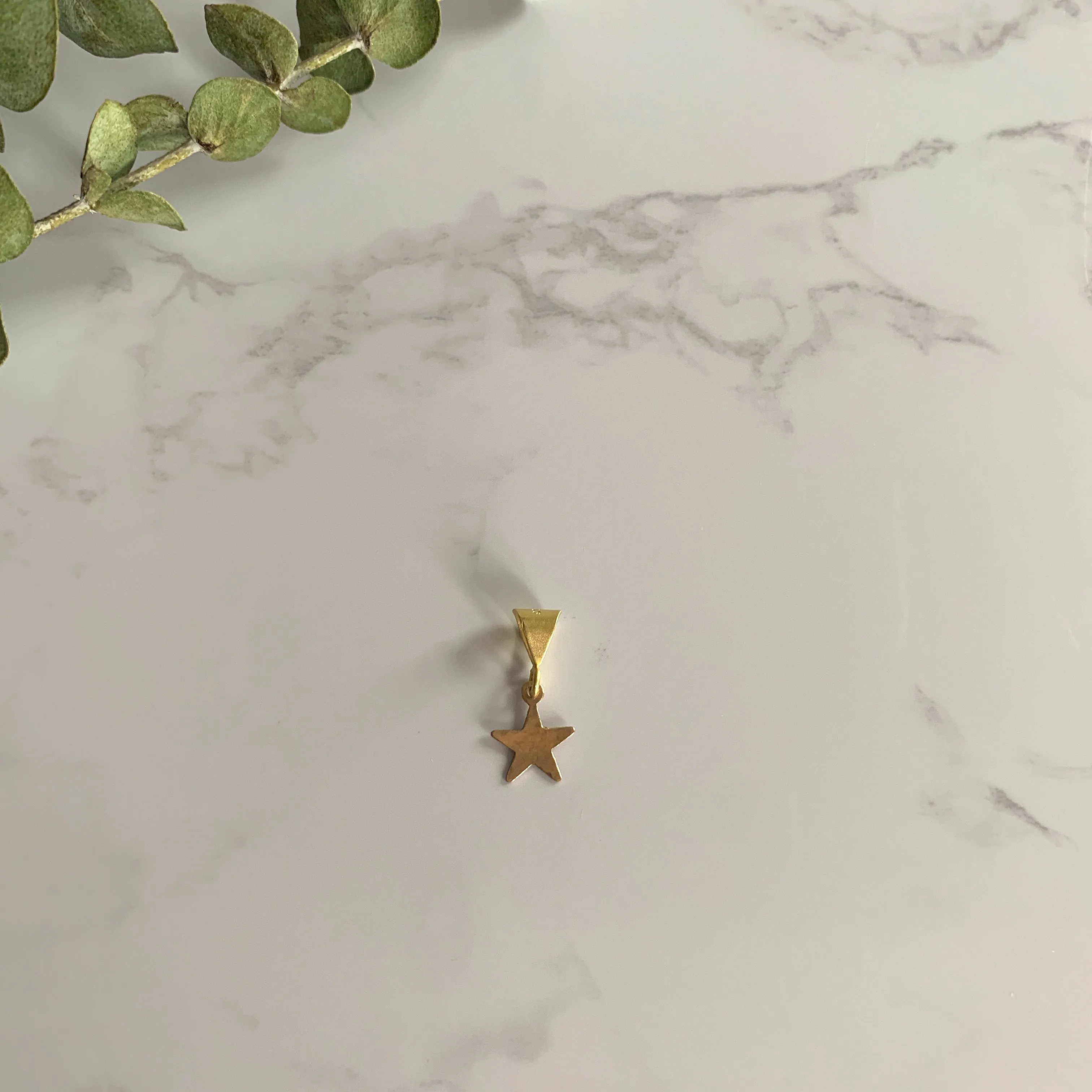 Gold Star Pendant