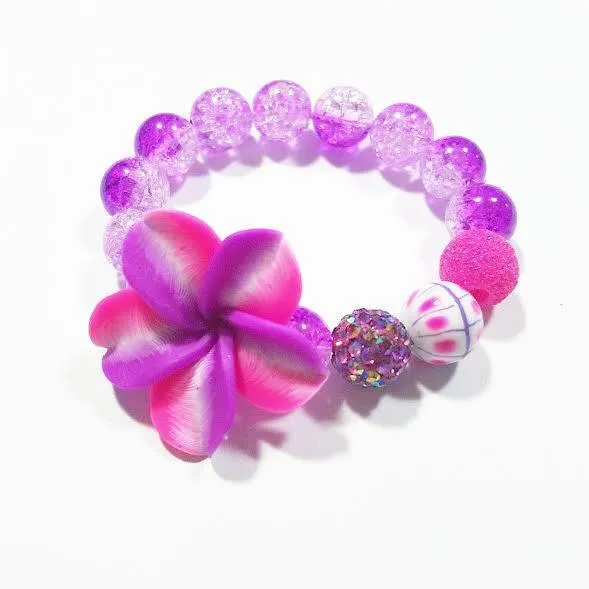 Heart Me Purple Party Bracelets