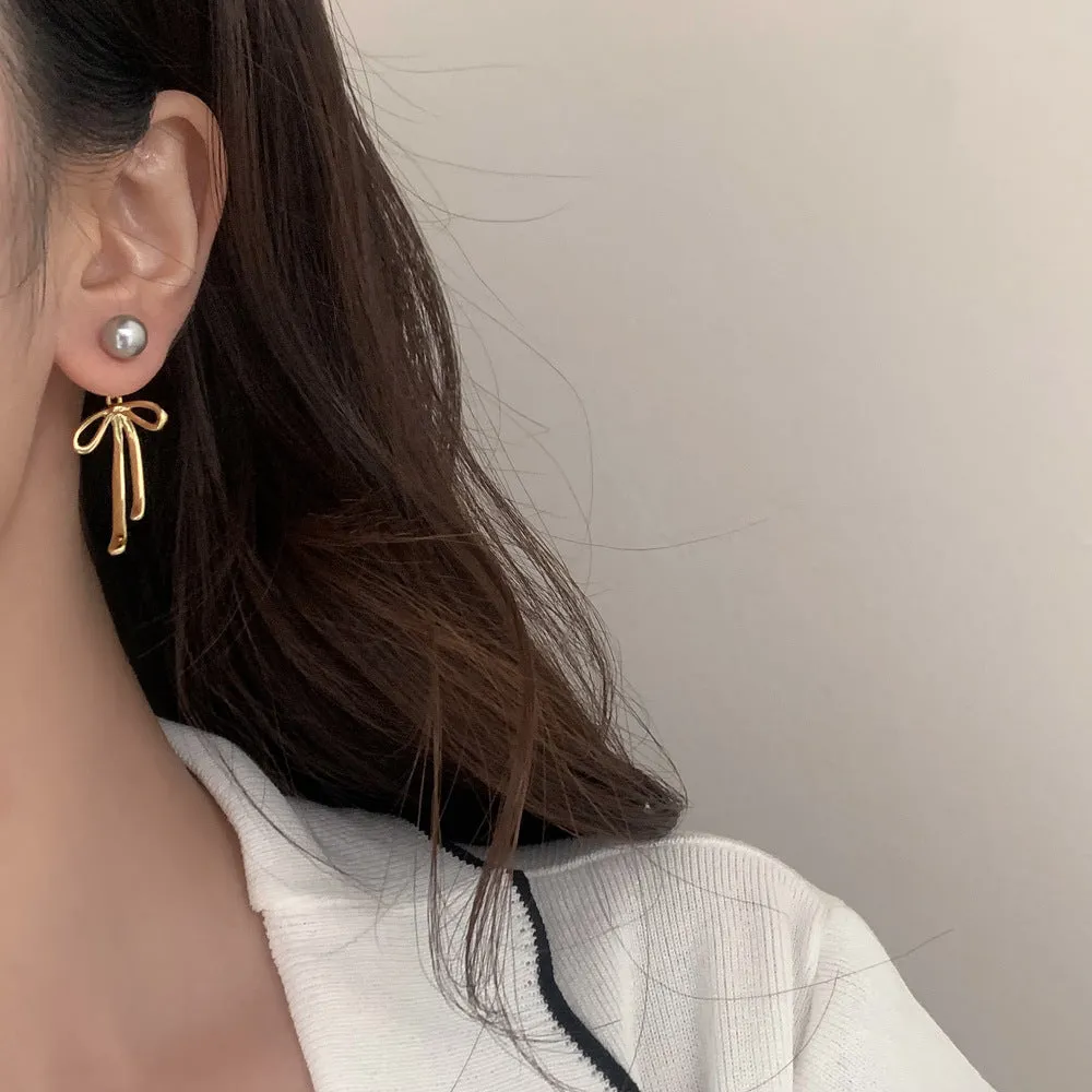 Just Lil Things Gold Color Pin Earrings JLT12627