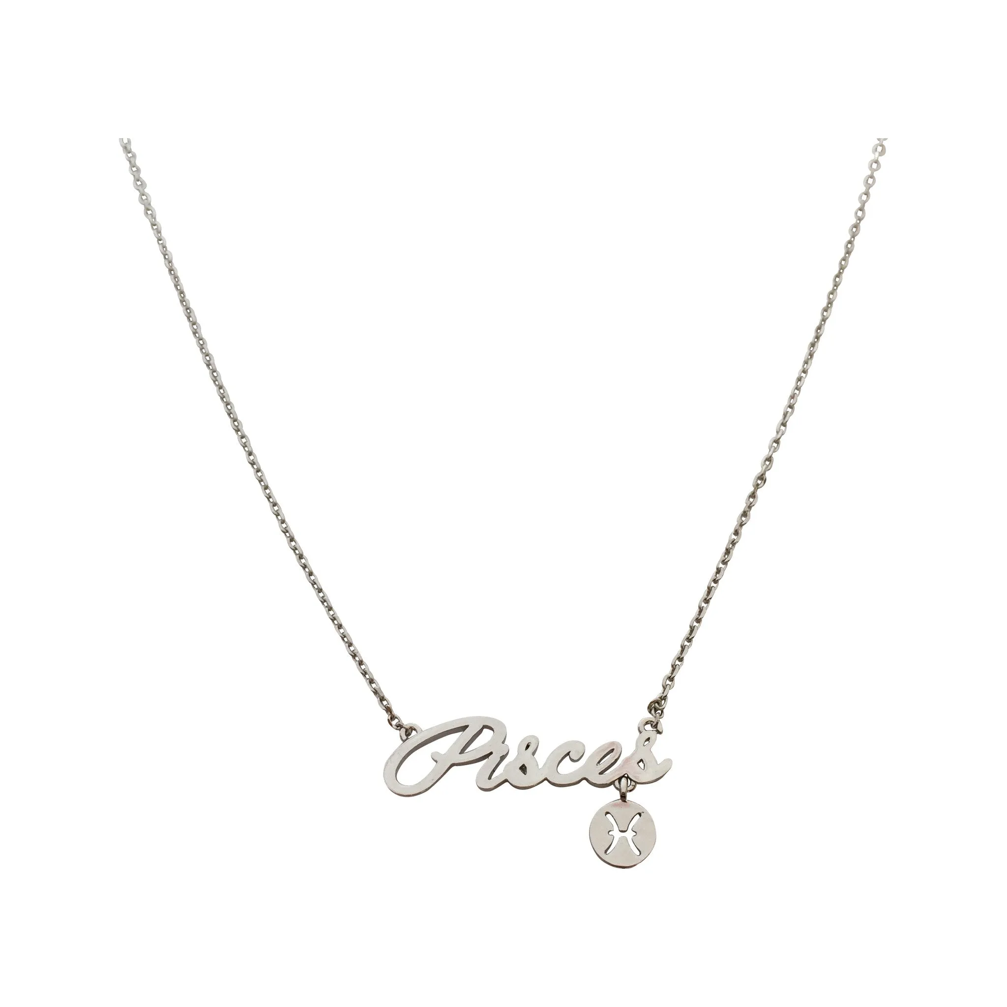 Leo Zodiac Necklace (silver)