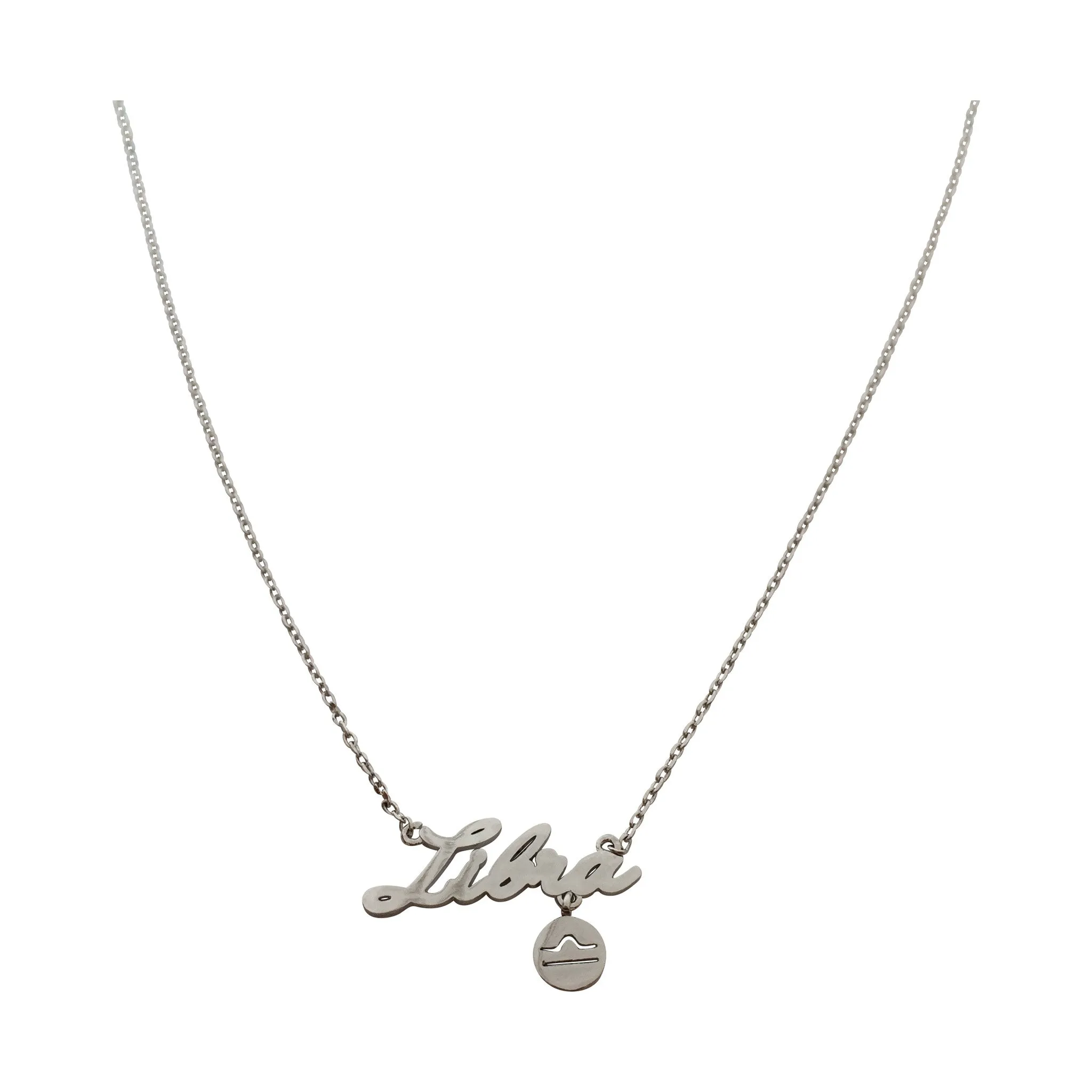 Leo Zodiac Necklace (silver)