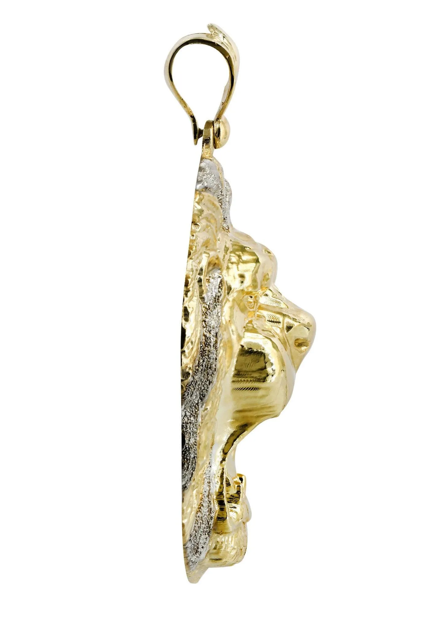 Lion 10K Gold Pendant | 28.3 Grams