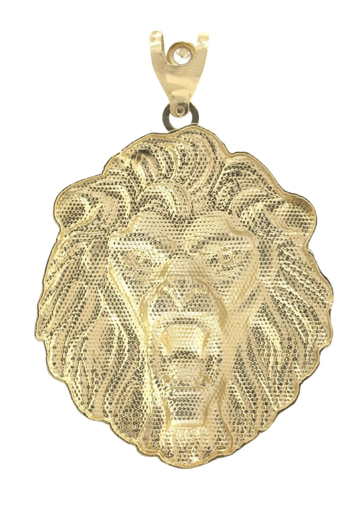 Lion 10K Gold Pendant | 41.8 Grams