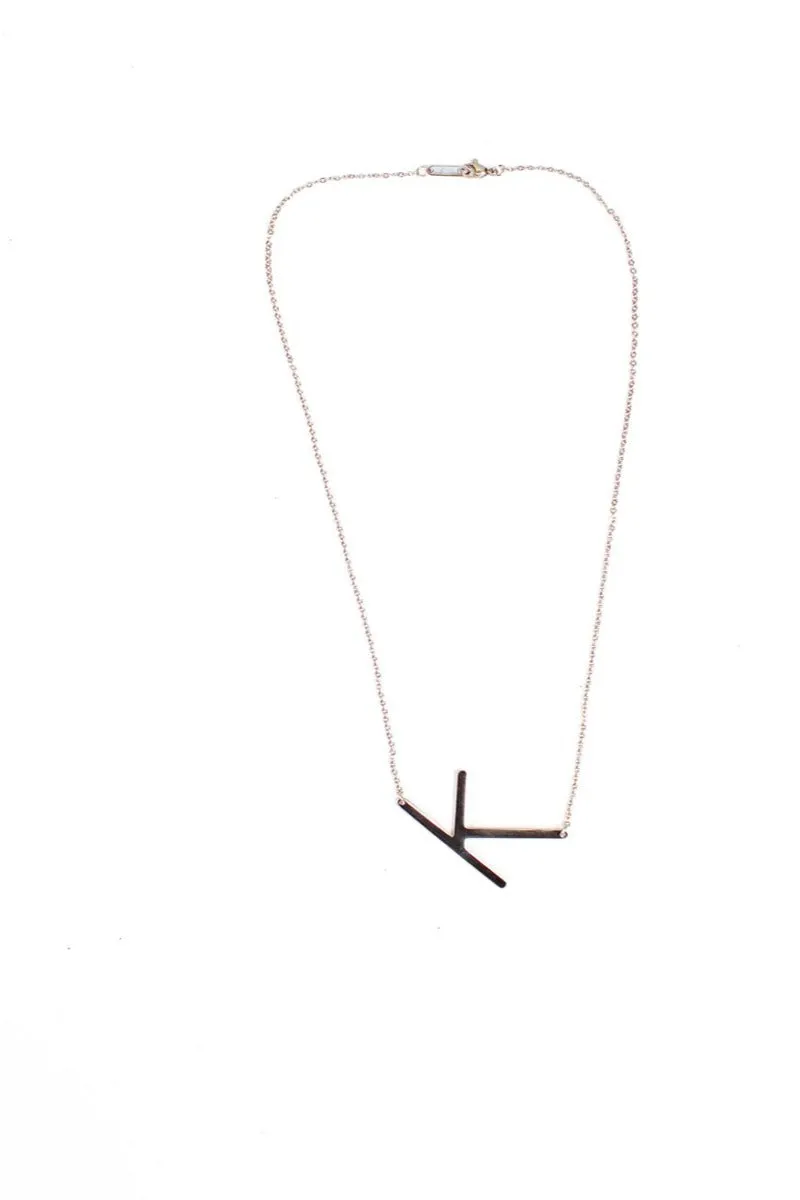 maran initial necklaces