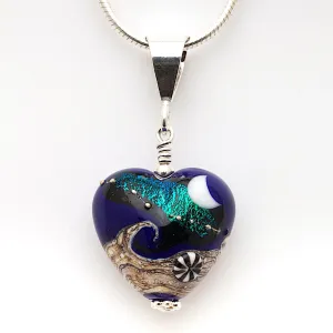 Moon Heart Necklace