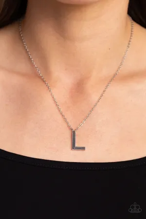 Necklaces Leave Your Initials - Silver - L