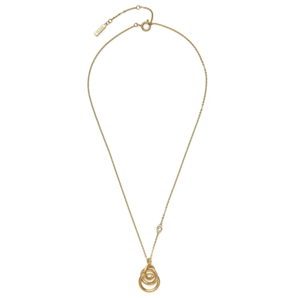 Olivia Burton Gold Plated Classic Encircle Necklace 24100177