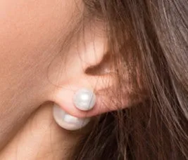 One Time Offer 58% Off Pearl Double-Sided Earrings (As seen in Good Housekeeping Magazine)