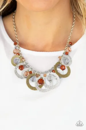 Paparazzi Necklace ~ Turn It Up - Multi