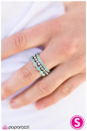 Paparazzi Ring ~ Fool For Love - Blue