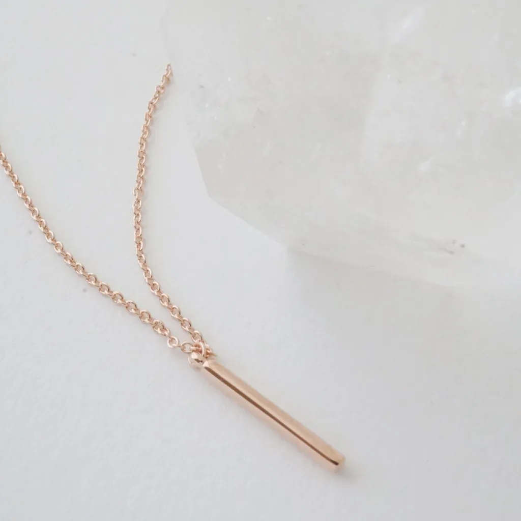 Pipette Bar Necklace