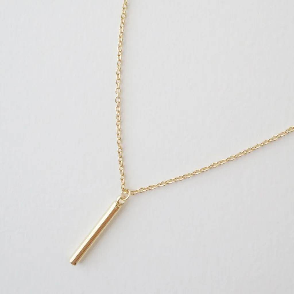 Pipette Bar Necklace