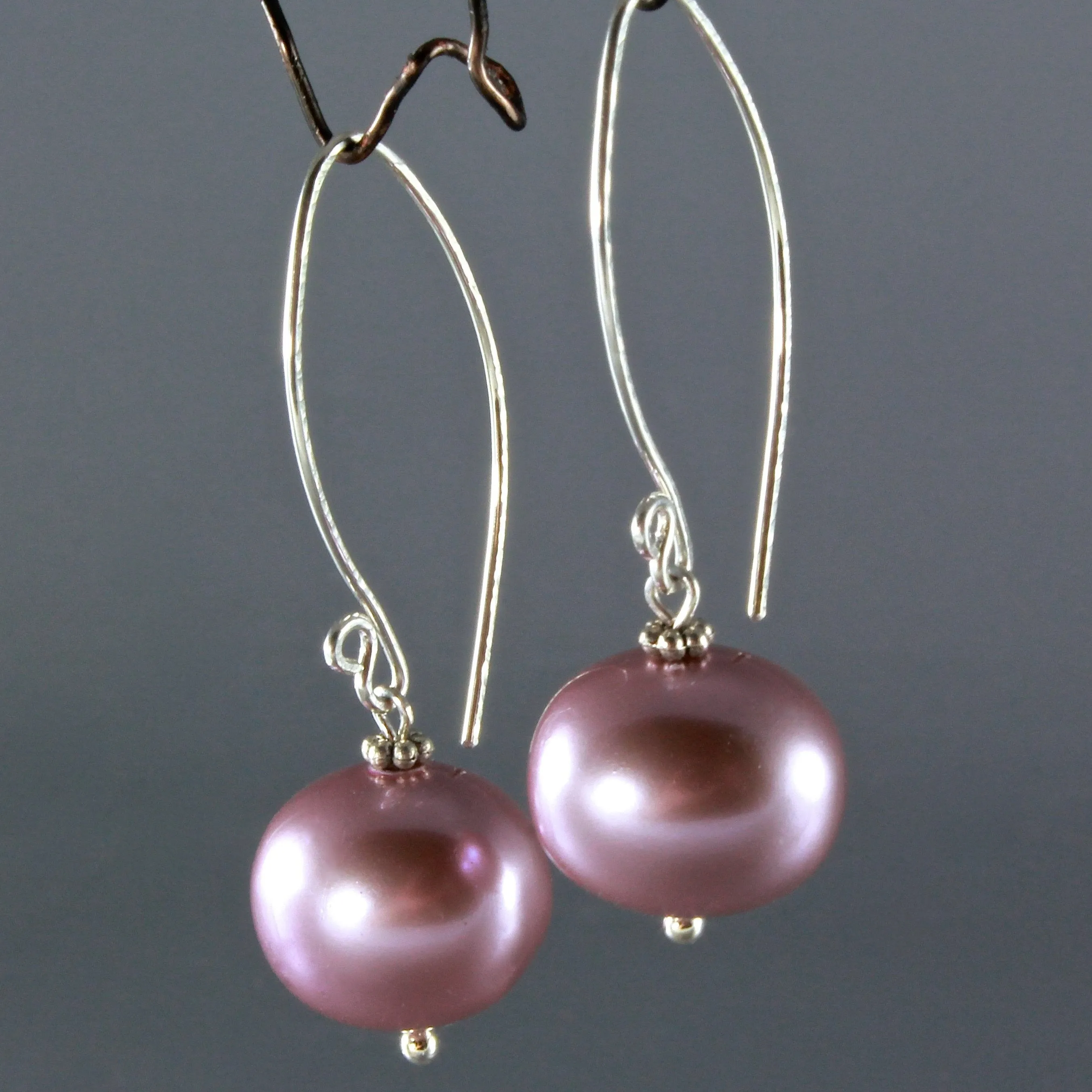 "Caprice" - Pearl Earrings