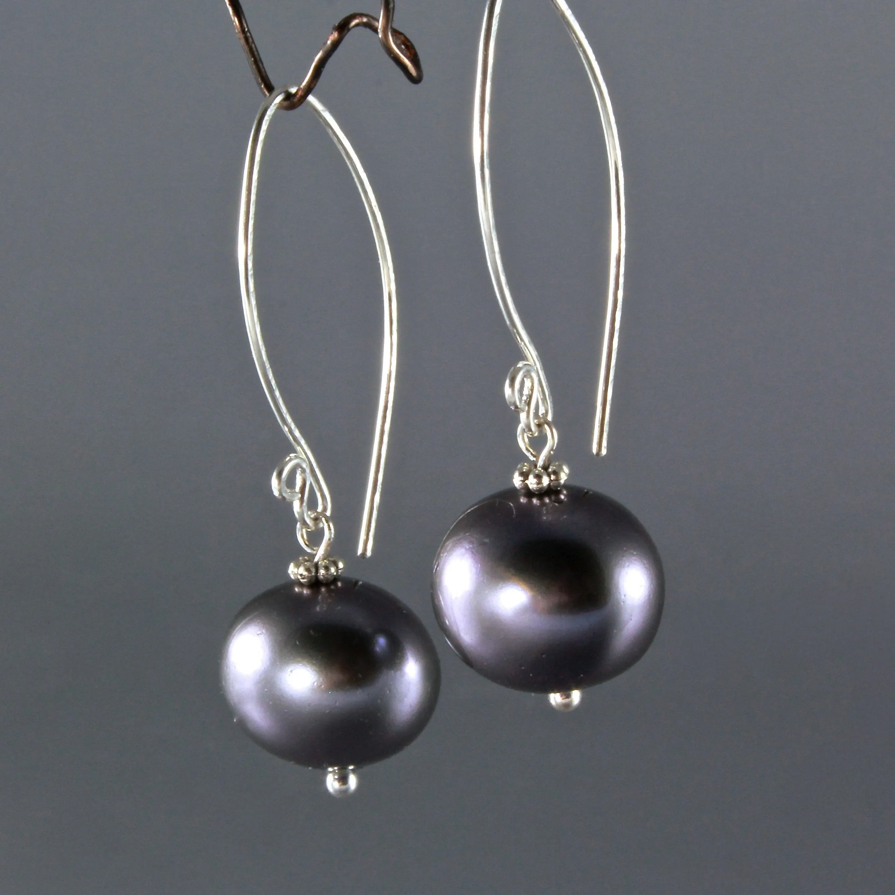 "Caprice" - Pearl Earrings