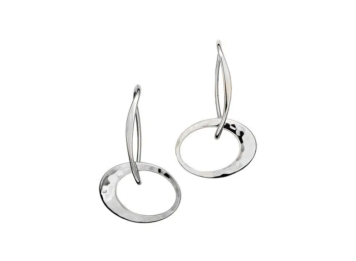 "Petite Elliptical" Earrings