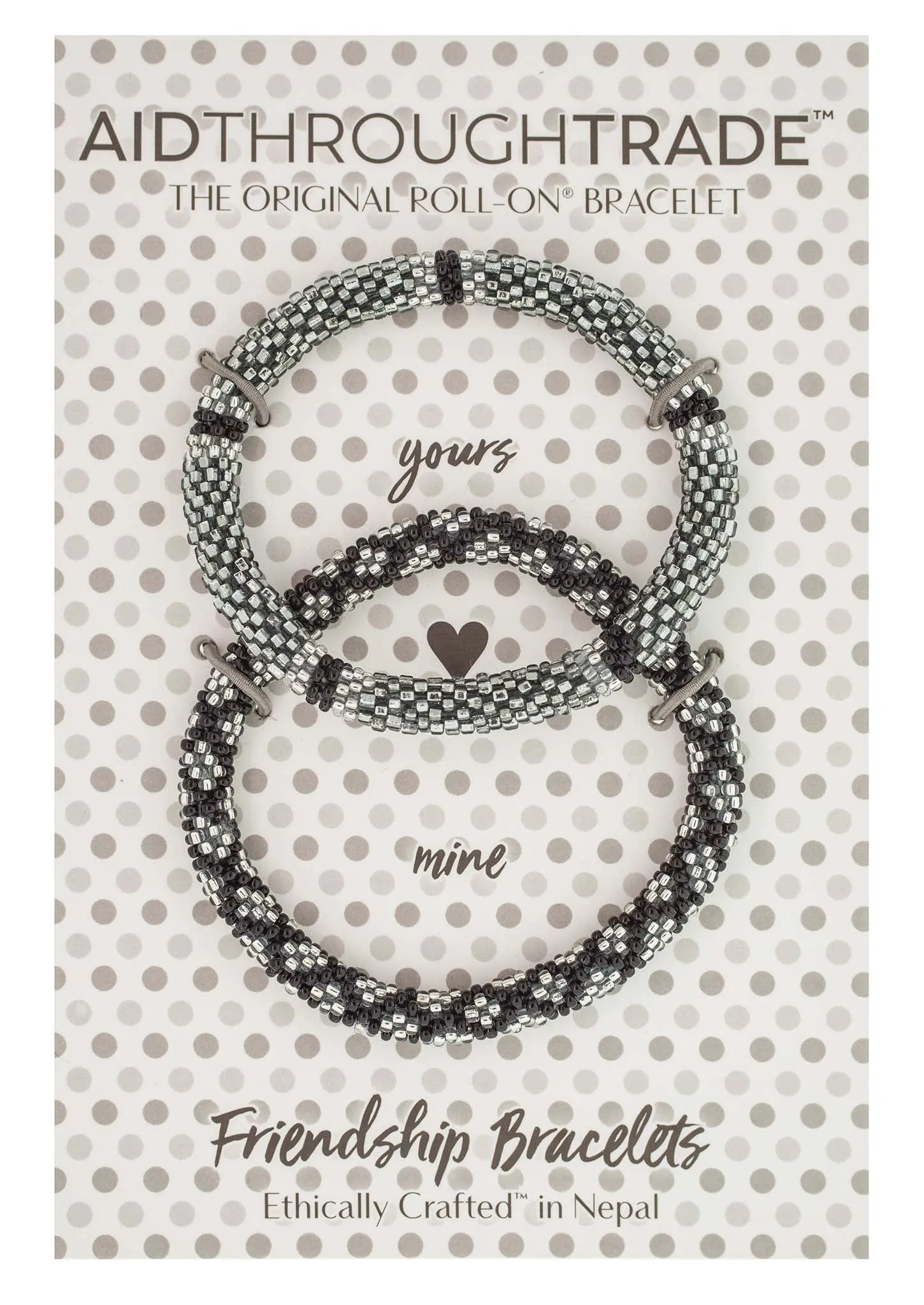 Roll-On® Friendship Bracelets <br> Platinum