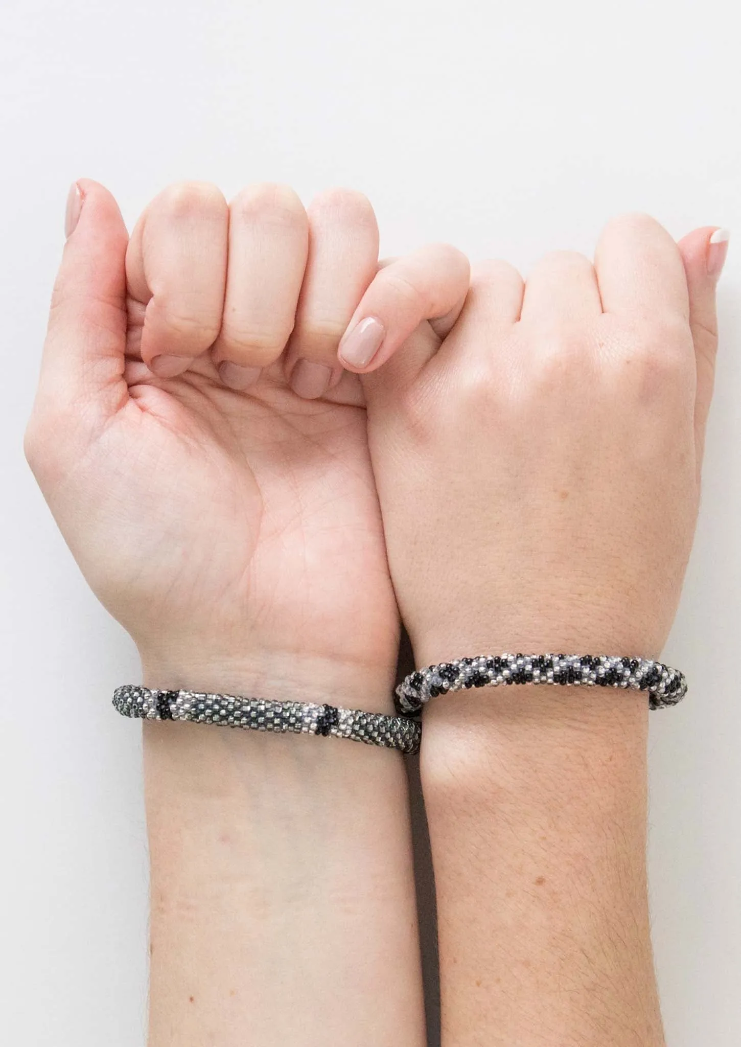 Roll-On® Friendship Bracelets <br> Platinum