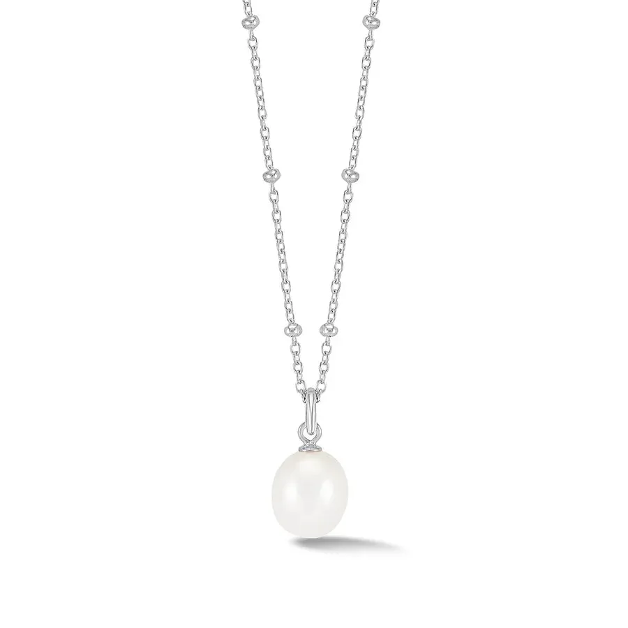 Silver & Pearl Pendant