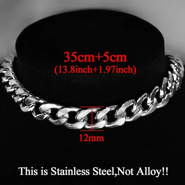 Stainless Steel Choker Necklace