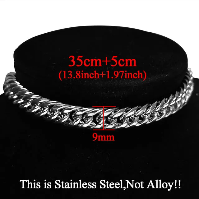 Stainless Steel Choker Necklace