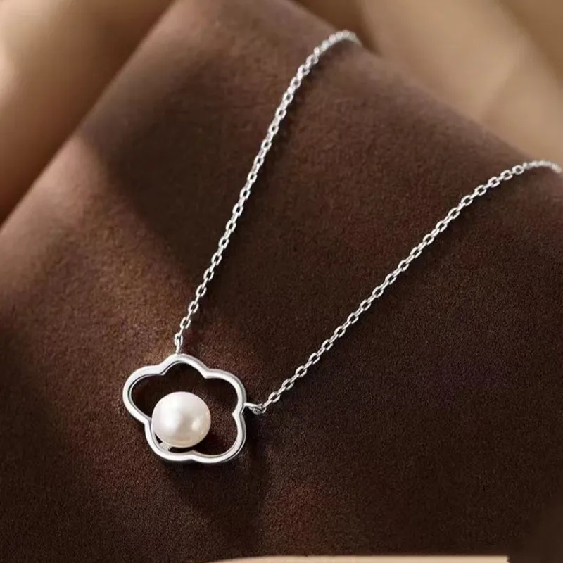 Sterling Silver Luxury Pearl Cloud Necklaces