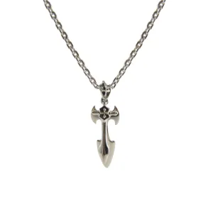 Sword and cross Sterling Silver Necklace