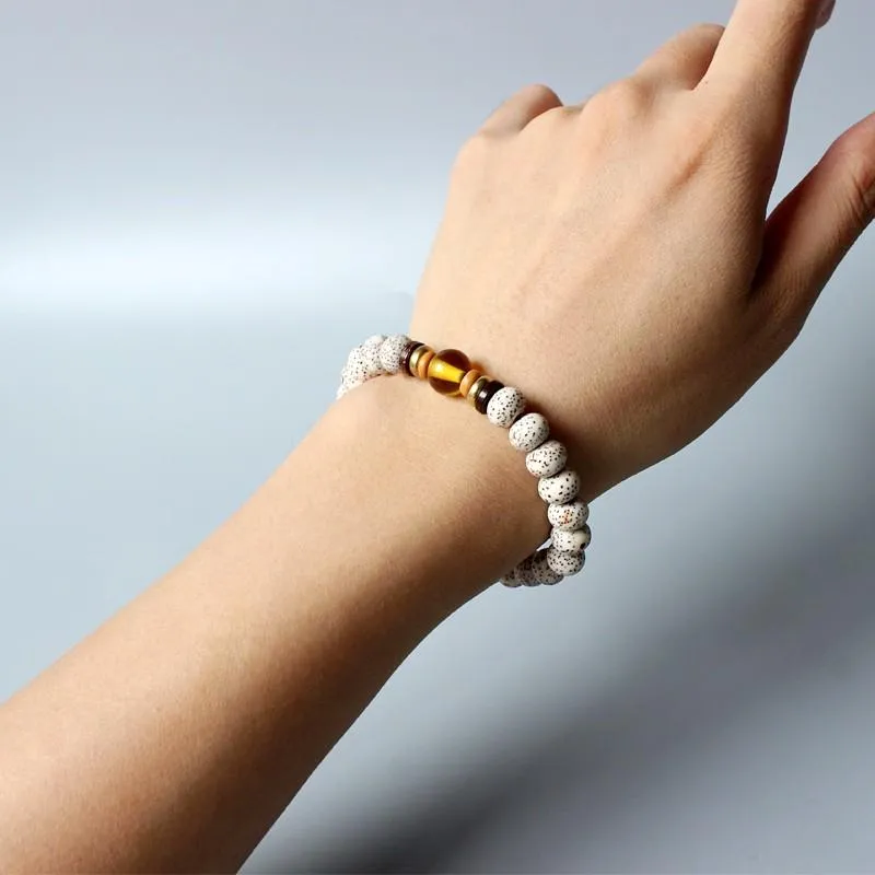 Tibetan Prayer & Yoga Bodhi Seed Bracelet