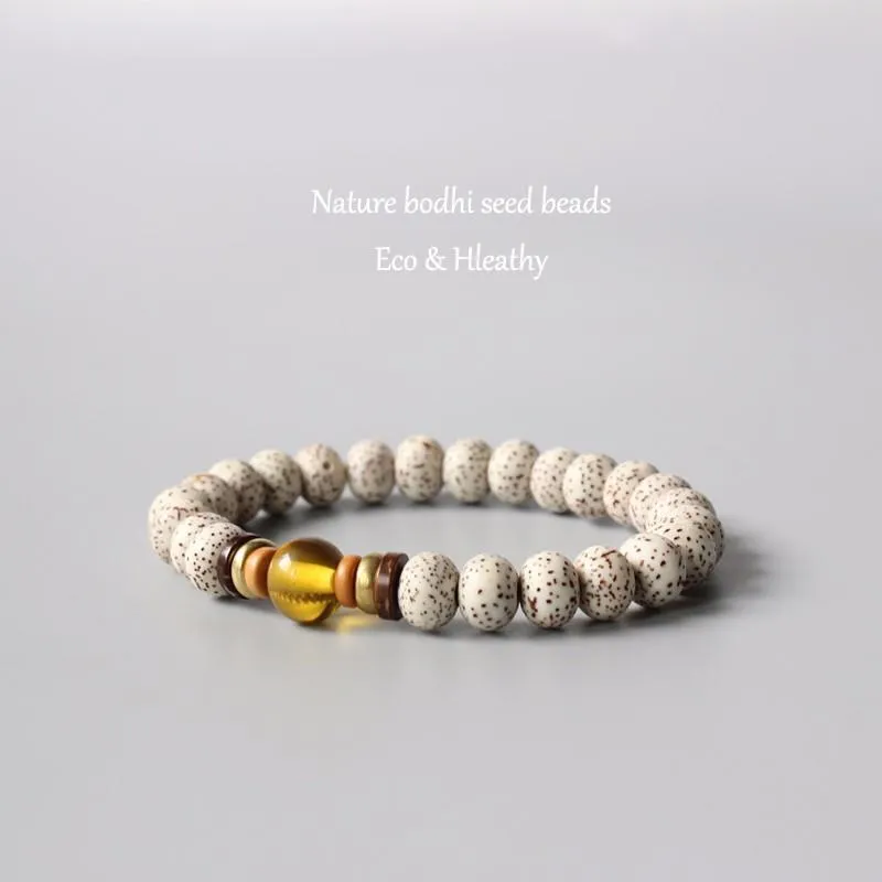 Tibetan Prayer & Yoga Bodhi Seed Bracelet