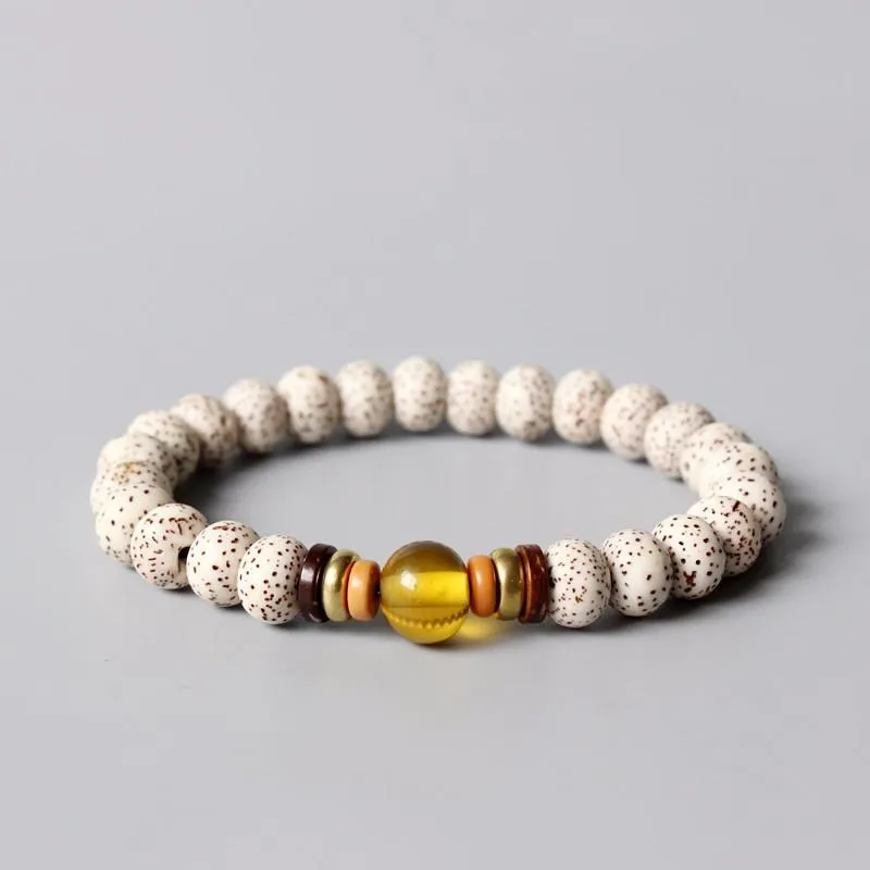 Tibetan Prayer & Yoga Bodhi Seed Bracelet