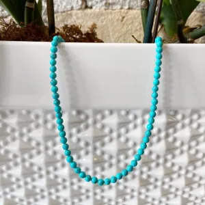 Turquoise Beaded Necklace