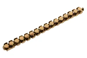 Vintage bar brooch in 14 carat gold