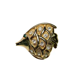 Vintage Fish Brooch