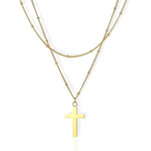 Women's Christian Necklace <br> Double Layer